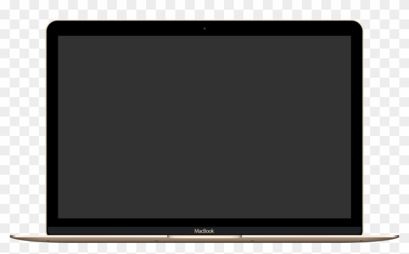 Html5 Device Mockups - Macbook Full Black Mockup Clipart