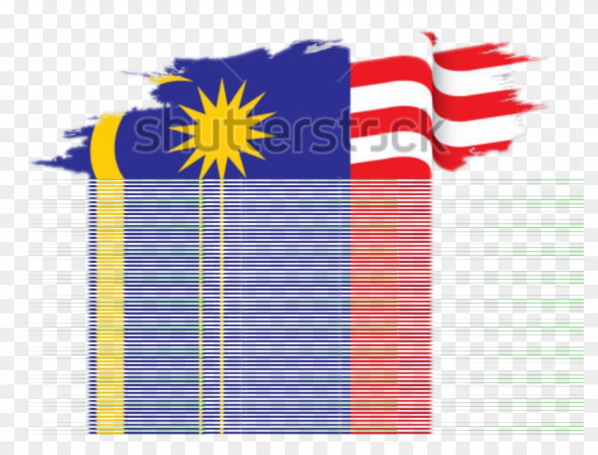 Happy Independence Day 31th August 2018 - Bendera Koyak Vector Clipart #5179023
