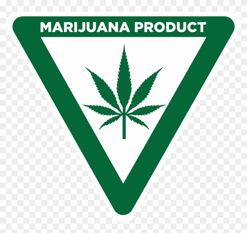 Logo Image Of Marijuana Leaf With Green Border With - Michigan Marijuana Symbol Clipart #5179083
