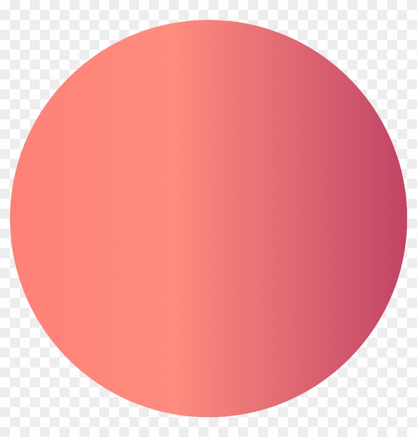 Gradient Sticker - Circle Clipart #5179325