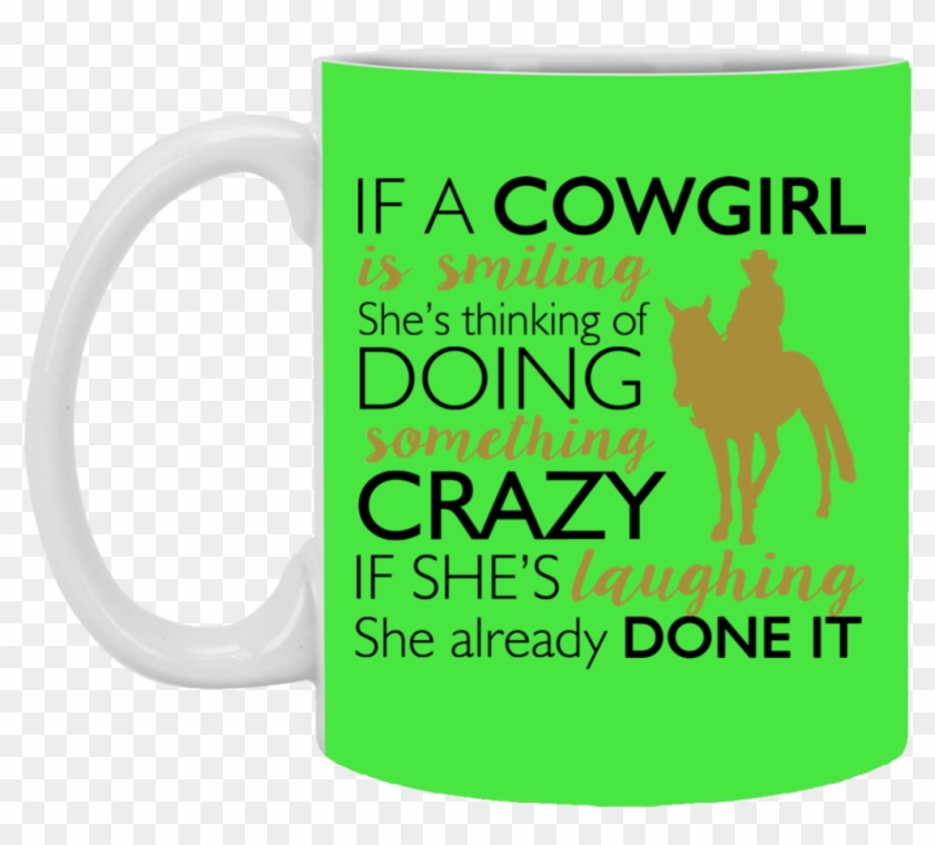 Cowgirl Silhouette Png - Mug Clipart