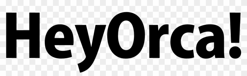 Press Kit And Branding Heyorca Logo With - Heyorca Logo Clipart #5179997