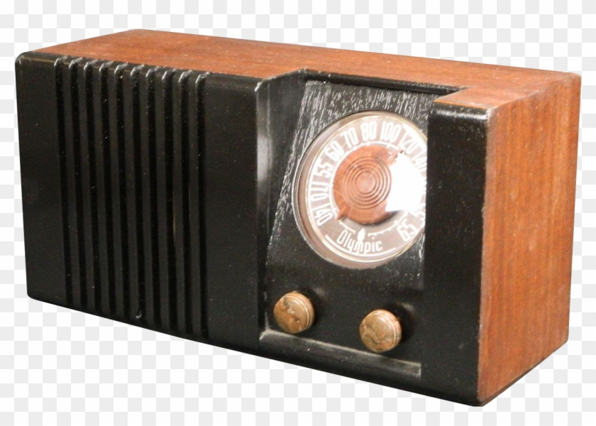 1946 Olympic Am Radio Model 502 U Www - Wood Clipart