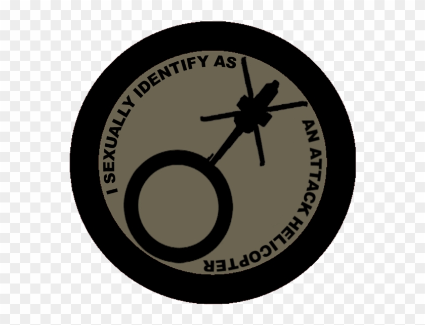 Gender Symbol For Someone Who Sexually Identifies Themselves - Attack Helicopter Gender Meaning Clipart #5180771