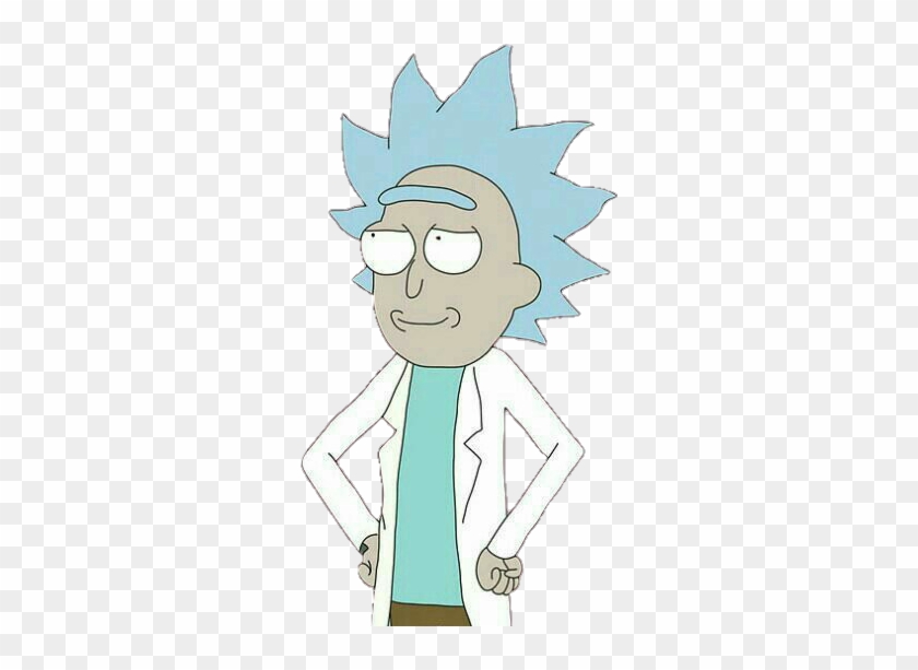 #wubbalubbadubdub #stickers #rick #morty #rickandmorty - Tiny Rick Png Clipart