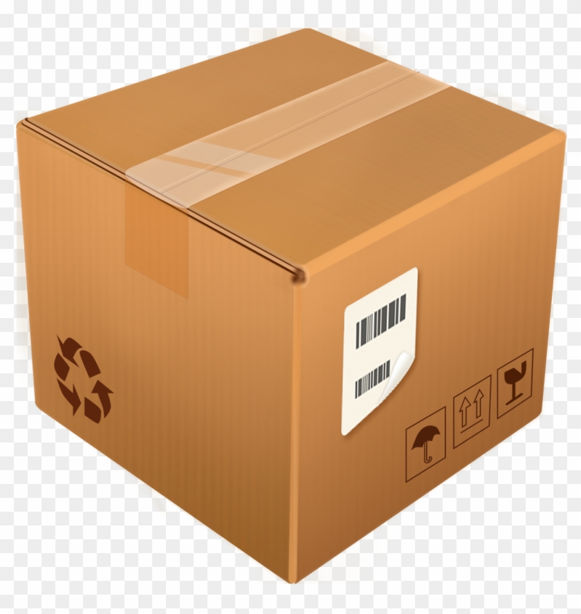 Pintado A Mano Dimensional Logística Exprés Png Y Psd - Box Clipart