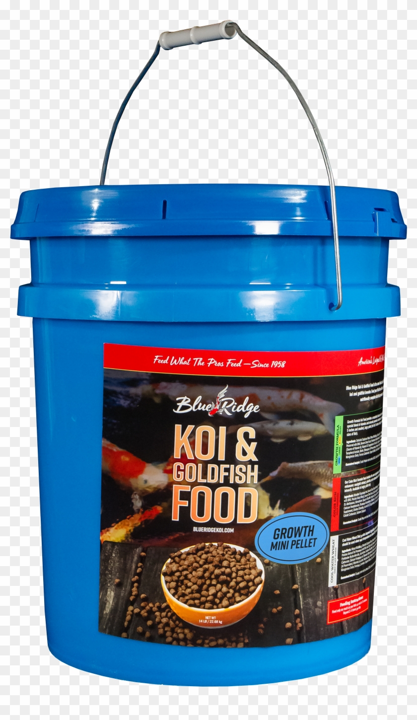 Blue Ridge Growth Formula Koi & Goldfish Food, Mini - Box Clipart #5182319