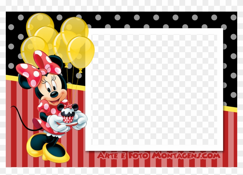 Moldura Minnie Png - Moldura De Foto Minnie Clipart