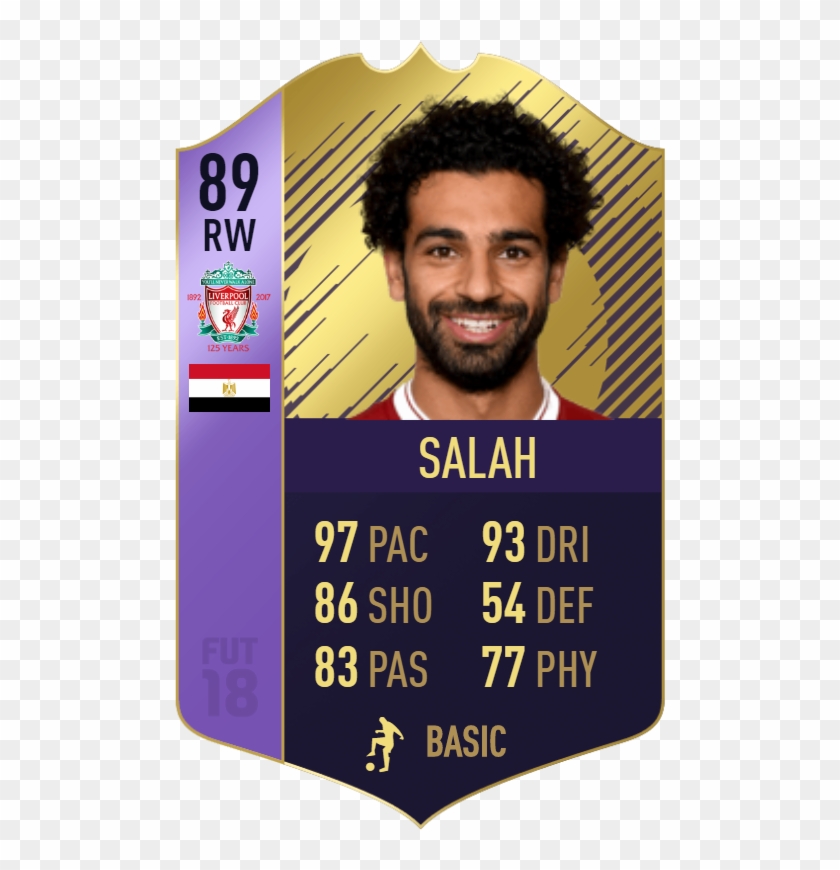 It's Looking Like Potm Will Be On The 15th On Fifa - Salah Fifa 18 Poty Clipart #5183259