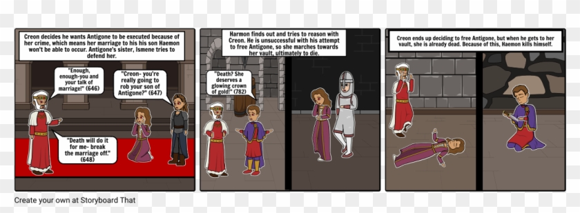 Antigone-2 - Cartoon Clipart #5183910