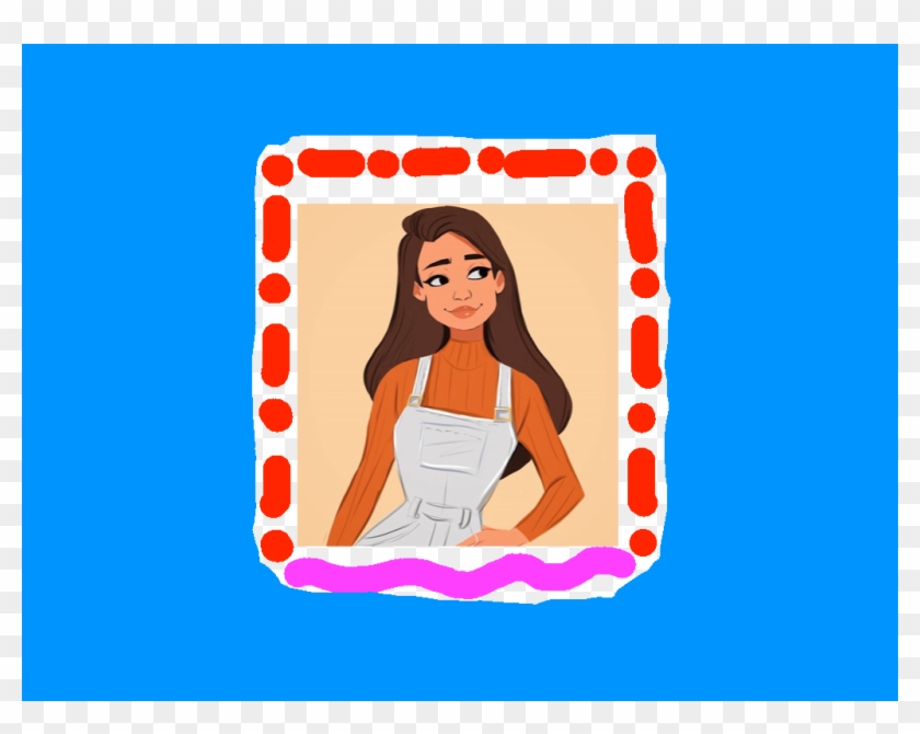 Background Scene - Image - Brown Hair Female Cartoon Characters Clipart