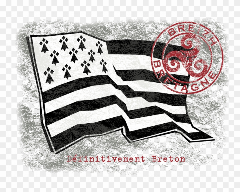 Drapeau Breton - Flag Of The United States Clipart #5184155