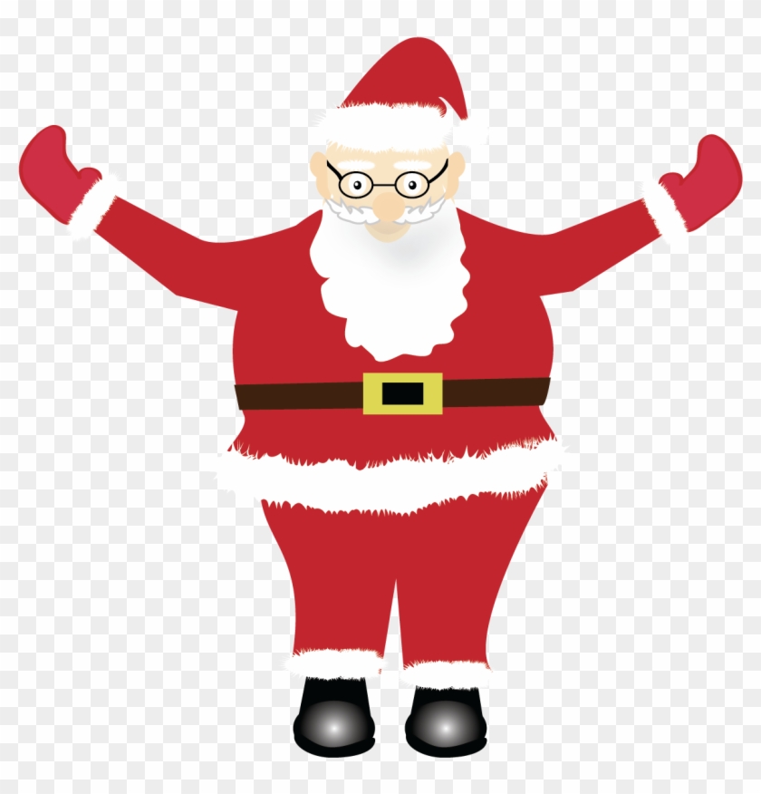 Christmas Sayings Png - Santa Claus Clipart #5184379