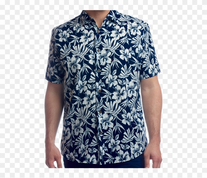 Floral Shadow Shirt - Blouse Clipart #5184498