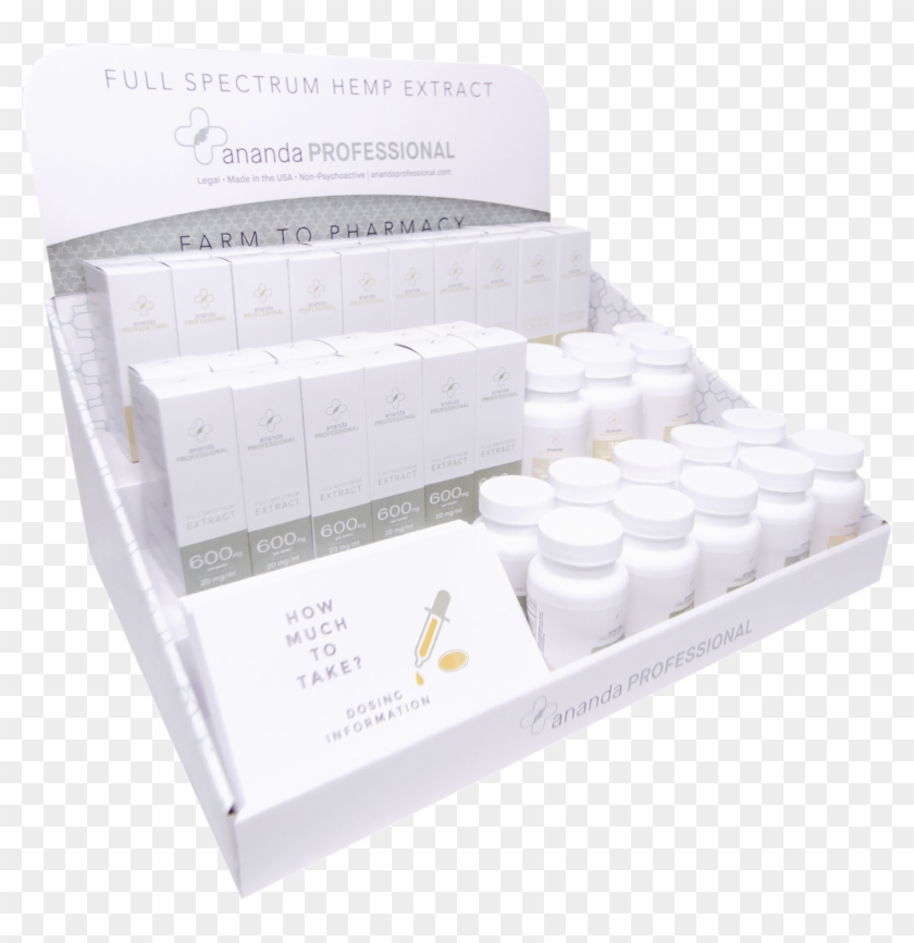 Counter Top Point Of Sale Acrylic Display - Pill Clipart