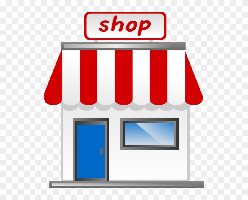 Svg Free Johnjonesshop Clip Art At Clker Com Vector - Shop Png Transparent Png