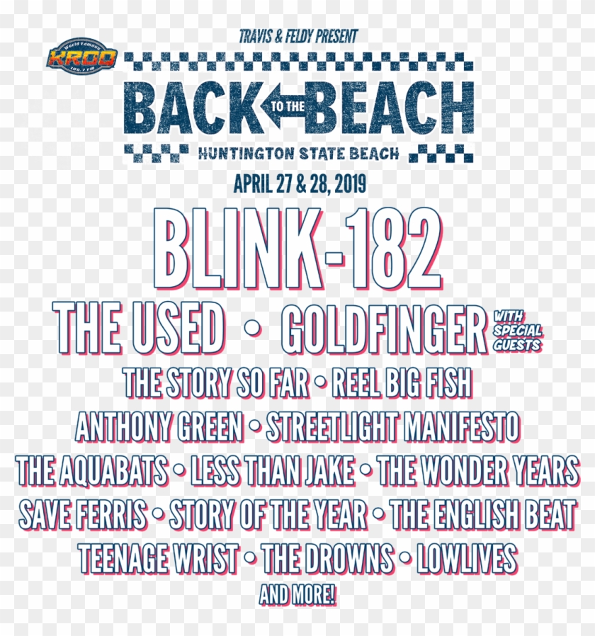 Header Poster - Back To The Beach Fest 2019 Clipart
