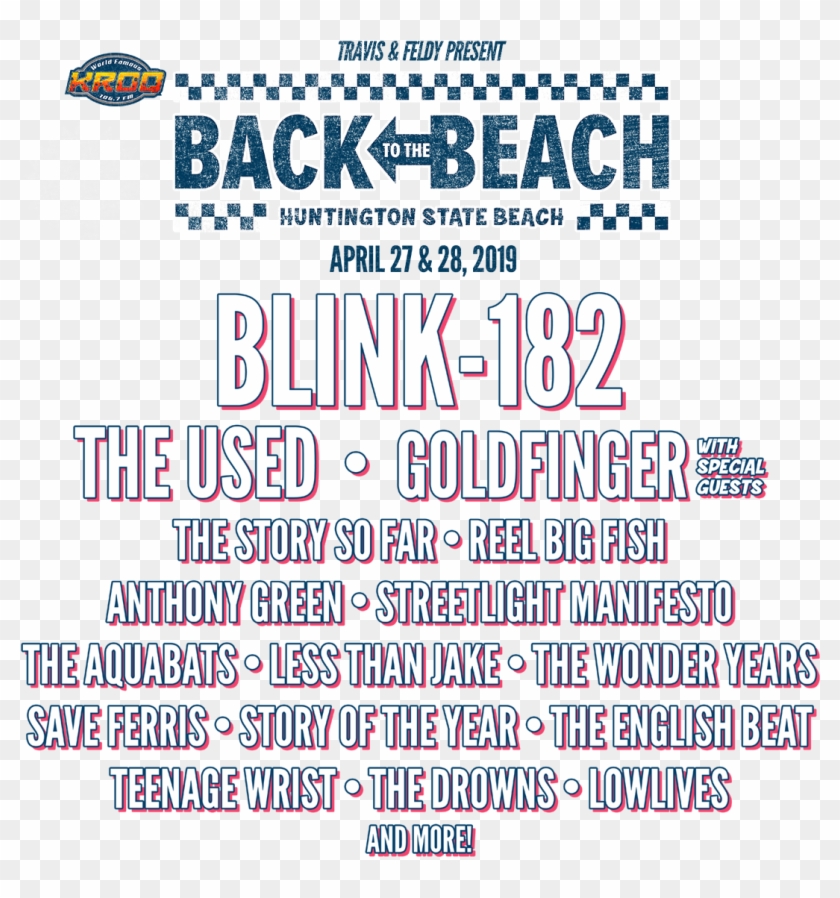Header Poster - Back To The Beach Fest 2019 Clipart #5184505