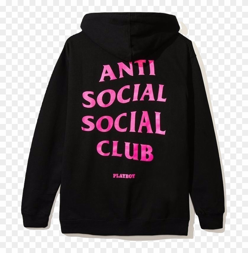 Anti Social Social Club Playboy Hoodie - Hoodie Clipart