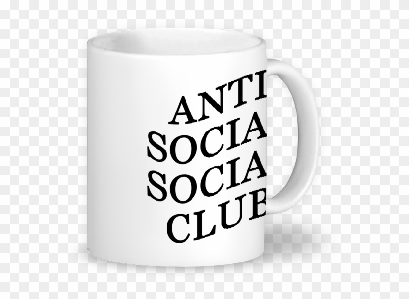 Caneca Anti Social Social Club De Joana Peleirana - Mug Clipart #5185038