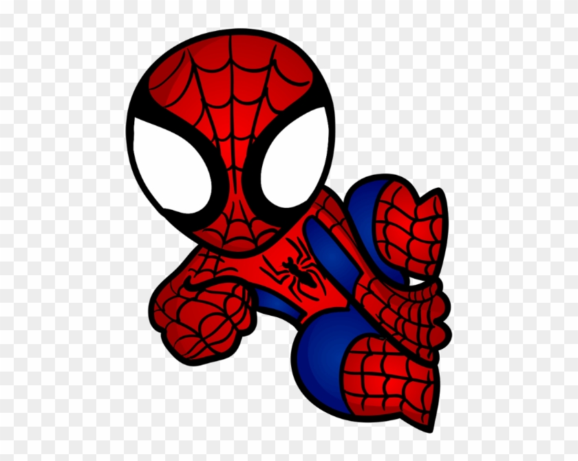 Chibi Spiderman By Goldennightfall2 - Chibi Spiderman 3 Clipart #5185272