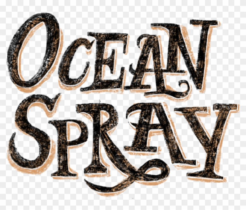 Ocean Spray Title [ - Calligraphy Clipart