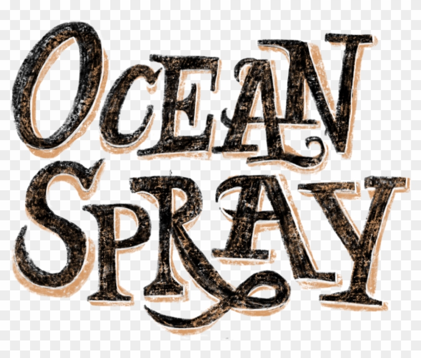 Ocean Spray Title [ - Calligraphy Clipart #5185348