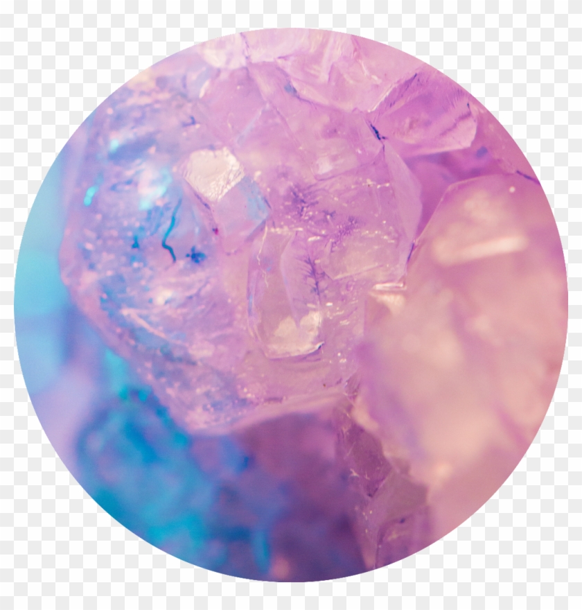#gem #rockcandy #purple #blue #crystal #circle - Liquid Smoke Clipart