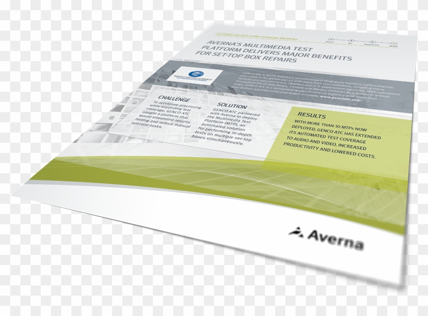 Mtp Delivers Major Benefits For Set-top Box Repairs - Brochure Clipart