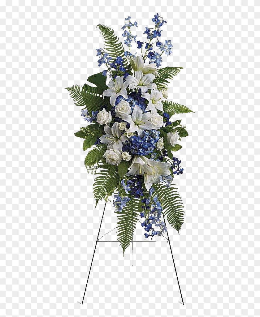 Funeral Flowers Png - Ocean Breeze Spray Flowers Clipart #5186045