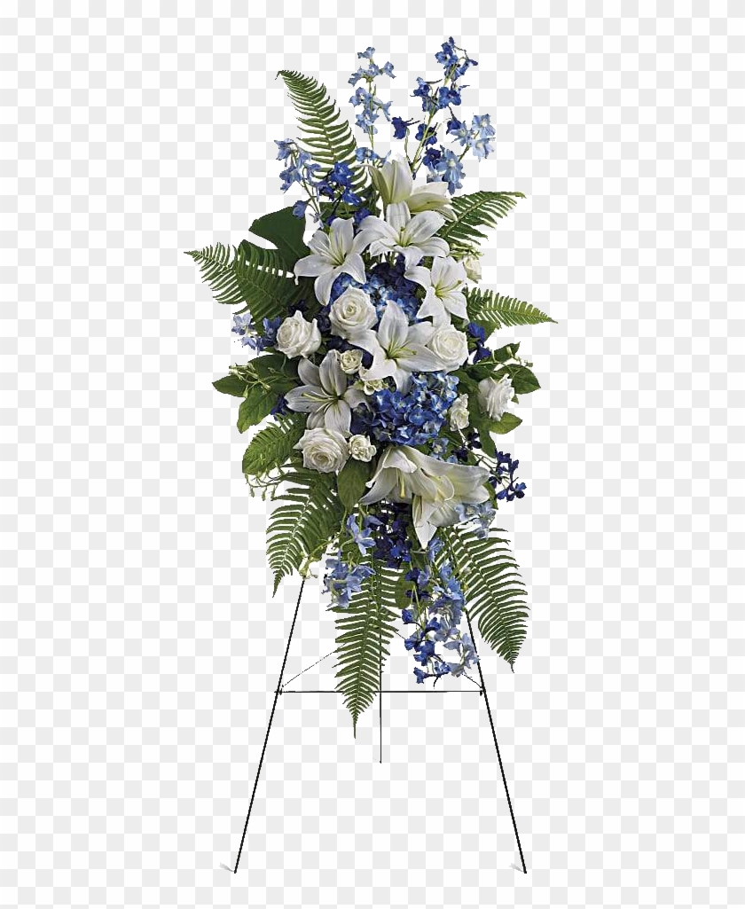 Funeral Flowers Png - Ocean Breeze Spray Flowers Clipart