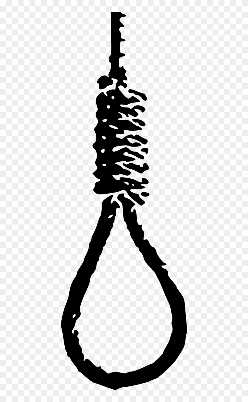 Download Hanging Rope 1295442 - Hang Rope Drawing Clipart Png Download