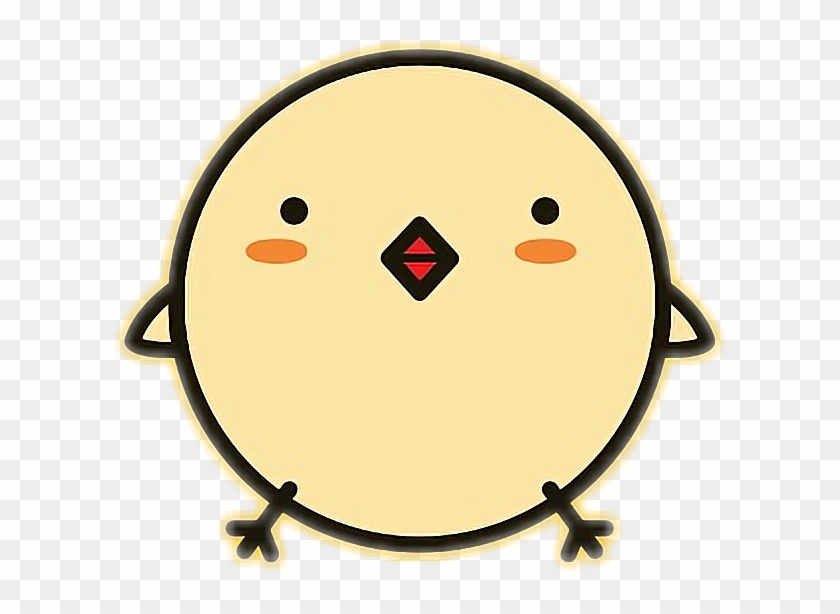 #chick #chicken #cute #icon #yellow #freetoedit - Cartoon Clipart #5186533