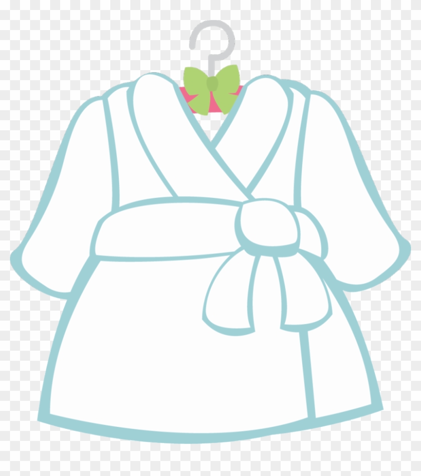 Spa Robe Clipart - Png Download #5186765