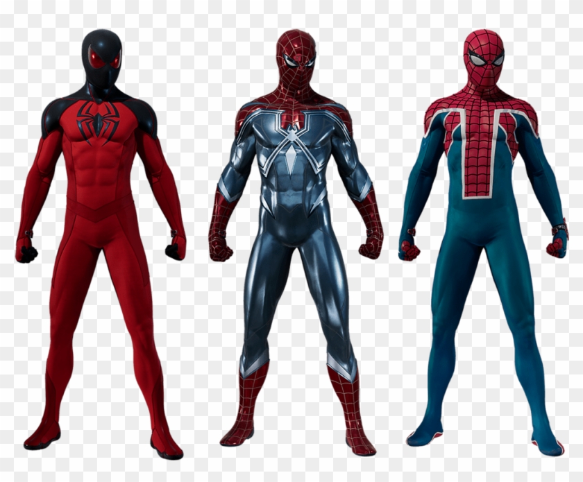 All Dlc Spiderman Suits Clipart #5186854