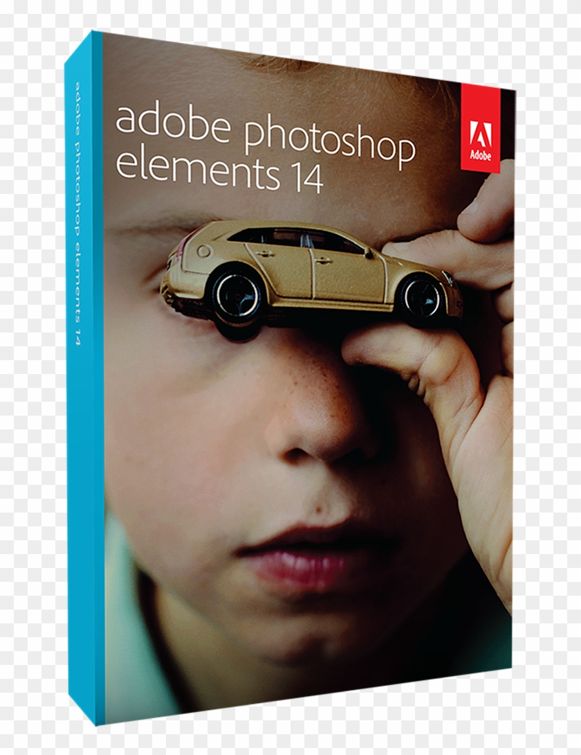 Adobe Updates Elements Applications With Haze And Shake - Adobe Photoshop Elements 14 Box Clipart