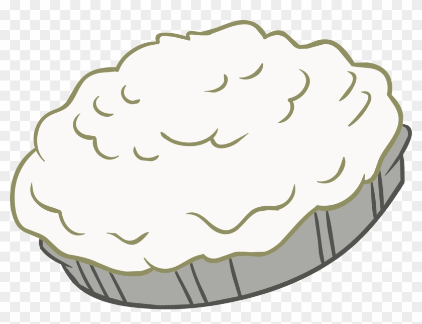 Whip Cream Pie Png - Pie Whip Cream Clip Art Transparent Png #5186934