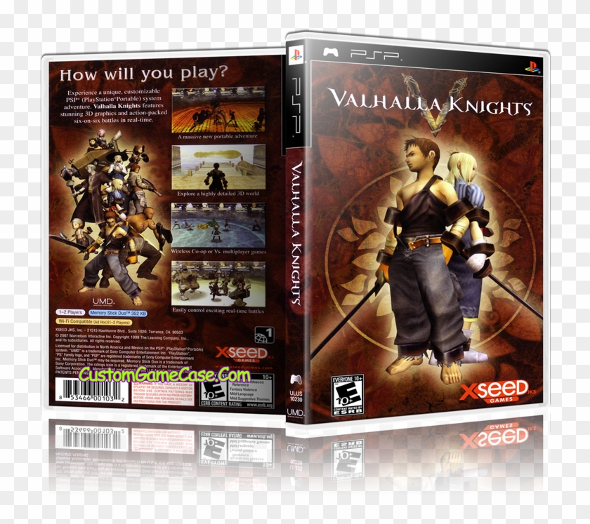 Sony Playstation Portable Psp - Valhalla Knights Psp Clipart