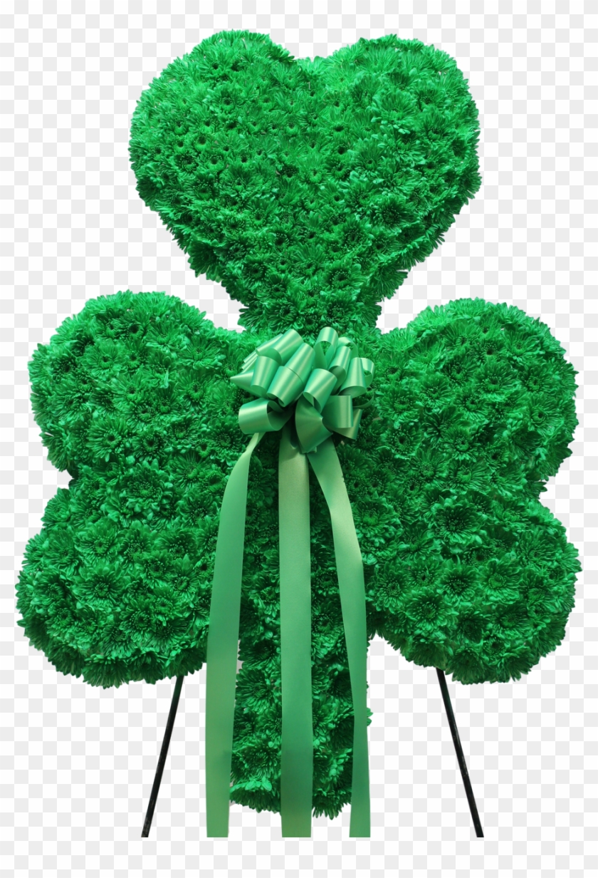 Shamrock - Shamrock Funeral Flowers Clipart