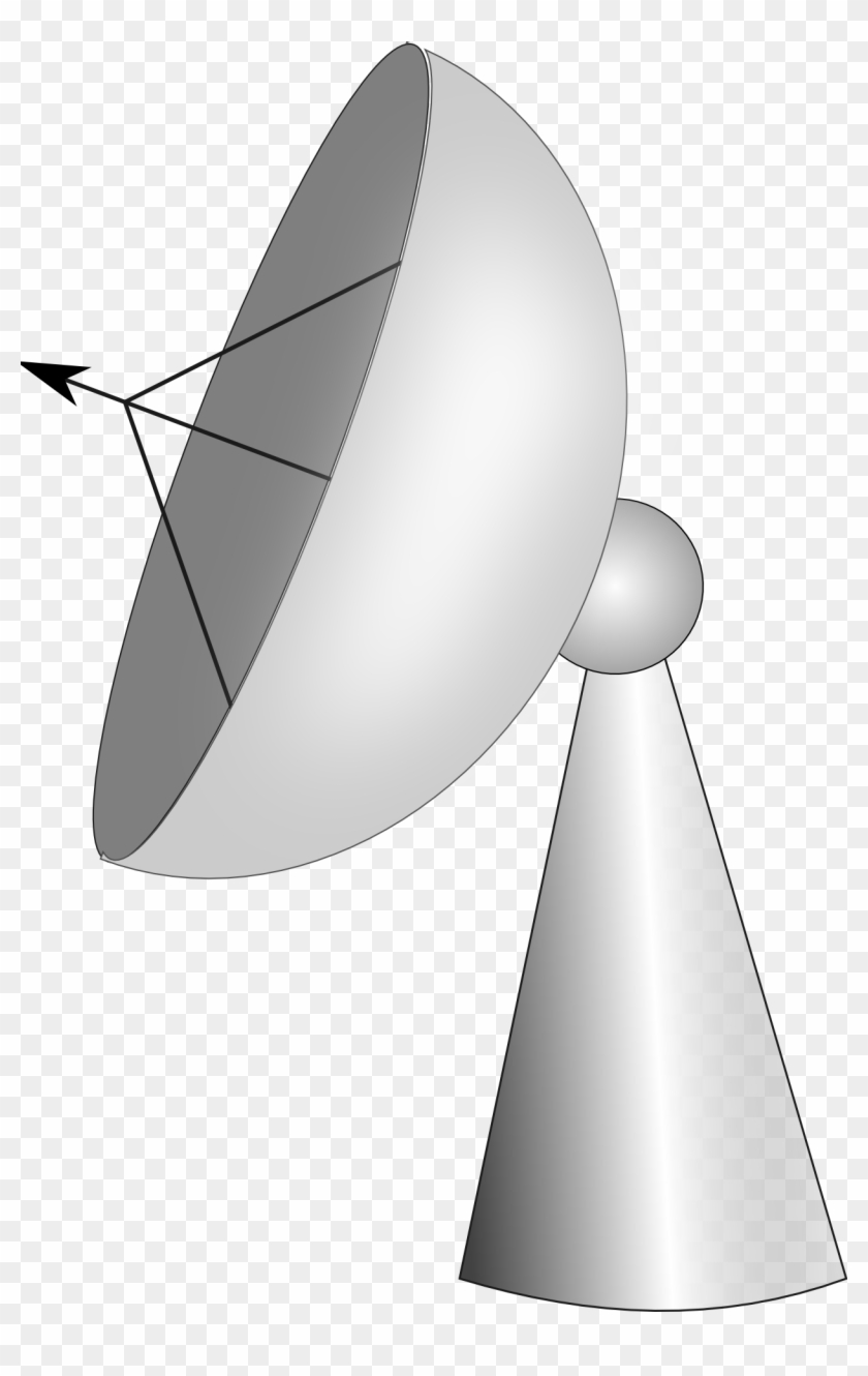 Banner Black And White Library Radar Dish Free Image - Satellite Ground Station Png Clipart