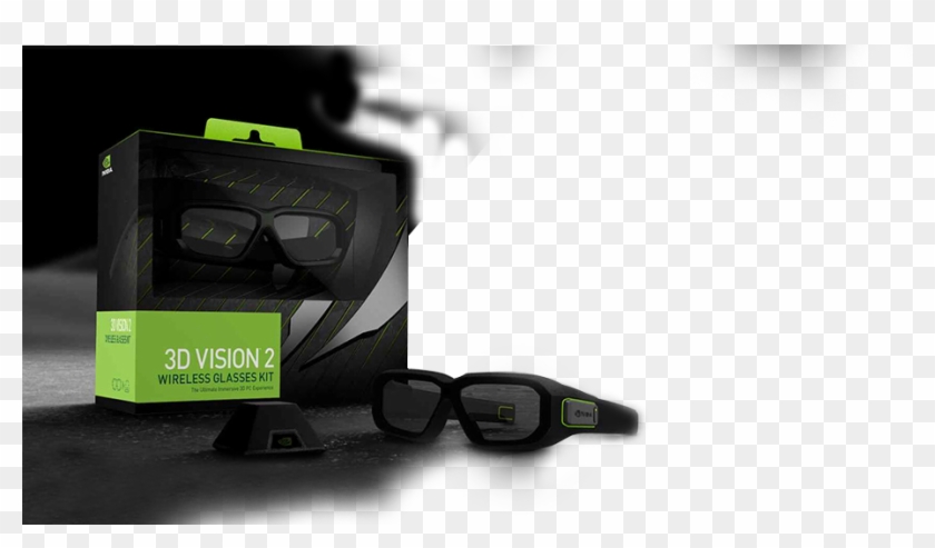 The Solution Requires A 120hz "3d Vision Ready" Display - 3d Vision Wireless Glasses Kit Clipart