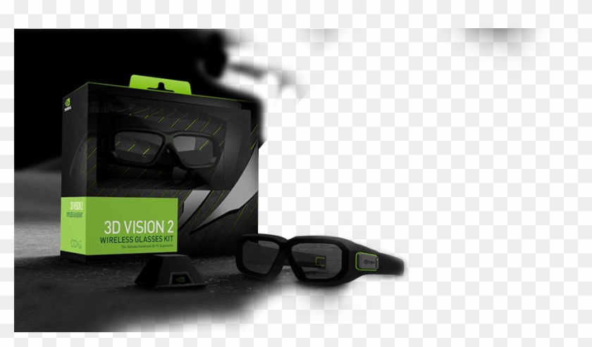 The Solution Requires A 120hz "3d Vision Ready" Display - 3d Vision Wireless Glasses Kit Clipart #5188897