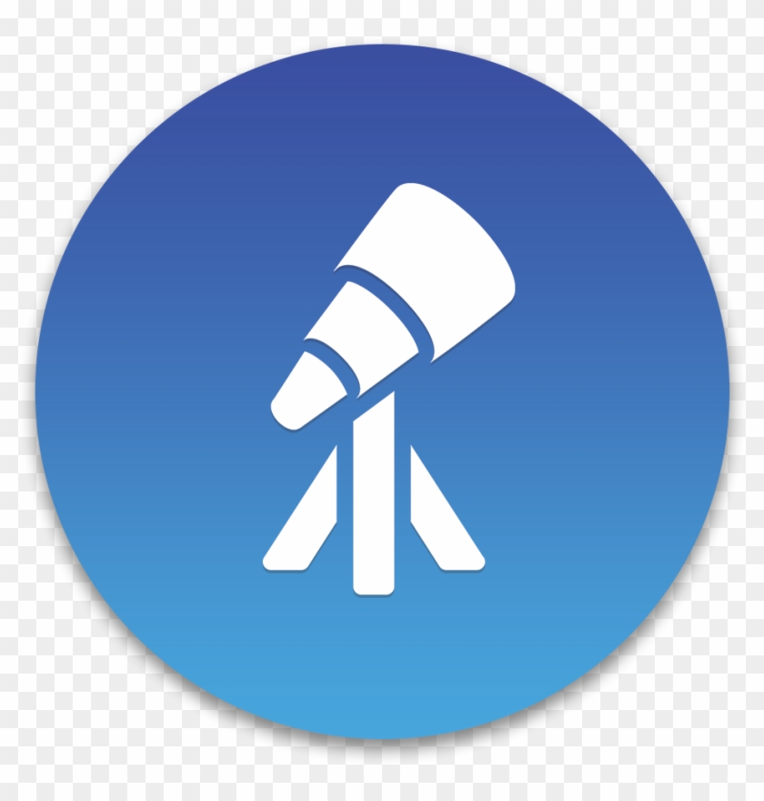 Telescope - Skigebiet Logo Clipart