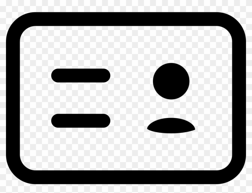 Business Card Comments - Menu Icon Svg Clipart