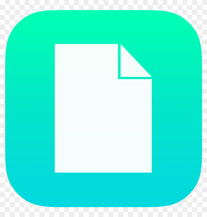 Download Transparent Png - Ios Documents Icon Png Clipart