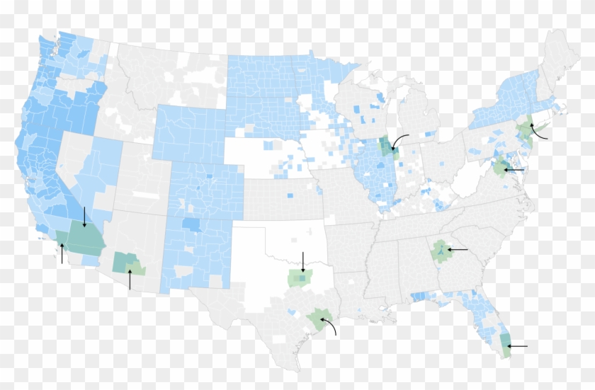 Chicago- - Hurricane Michael In Map Clipart