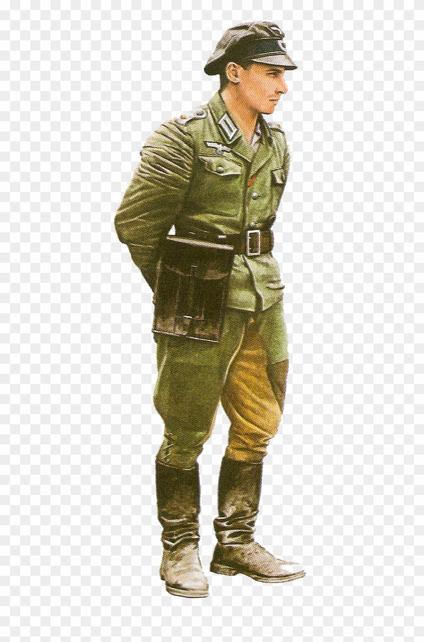 German Officer, Italy 1944, Pin By Paolo Marzioli Ww2 - Soldier Clipart #5190894