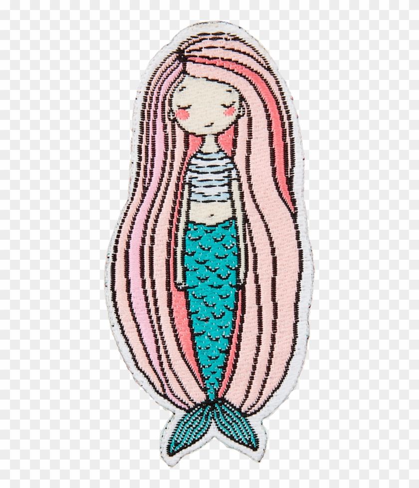 Motif Mermaid Article - Sketch Clipart