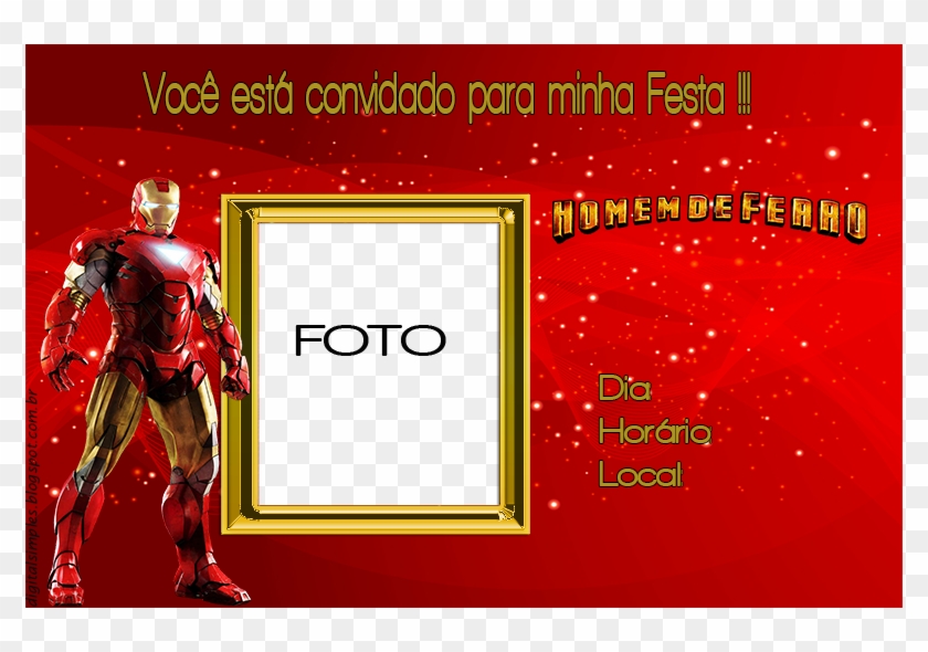 Convite Homem De Ferro Png - Iron Man 2 Poster Clipart #5191444