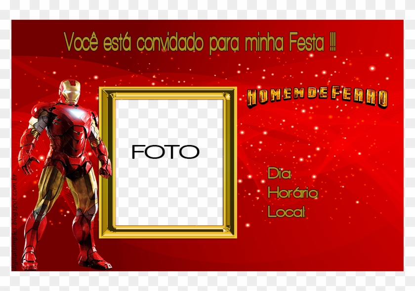 Convite Homem De Ferro Png - Iron Man 2 Poster Clipart